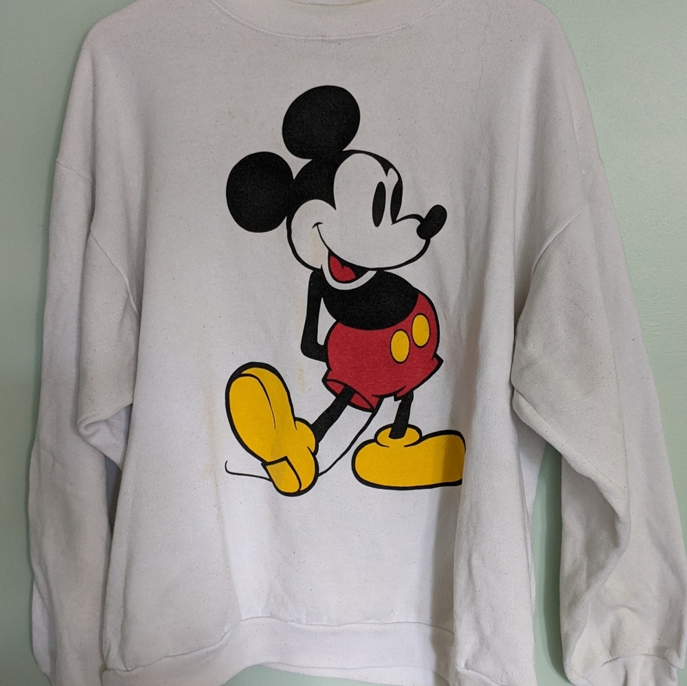 Vintage 1980s Disney Mickey Mouse Sweatshirt